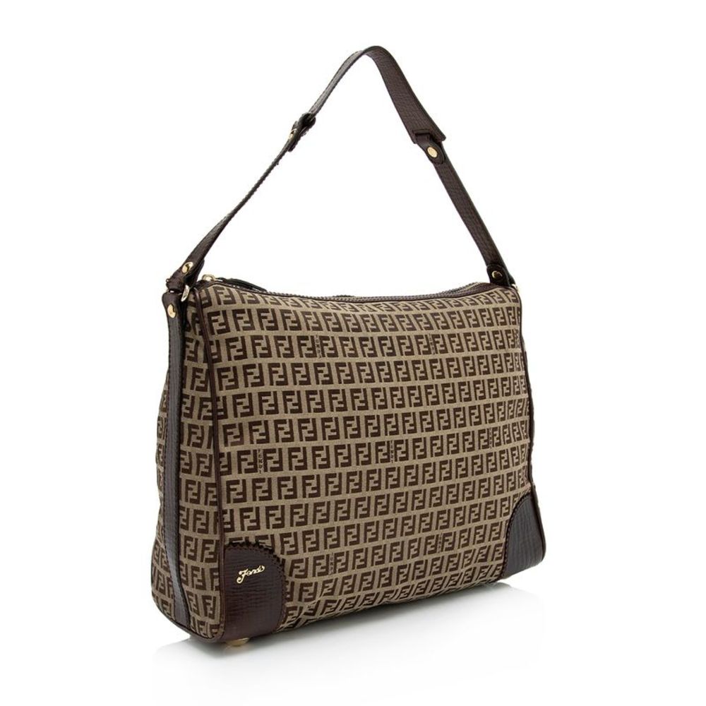 Fendi Zucchino Large Hobo - Picture 2 of 15